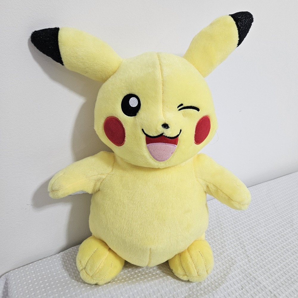 Build A Bear Pikachu Pokemon‎ 25th Anniversary Plush 16" Winking
